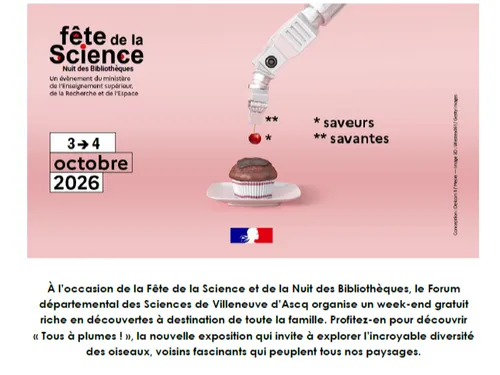 Un week-end gratuit au Forum des Sciences de Villeneuve-d'Ascq