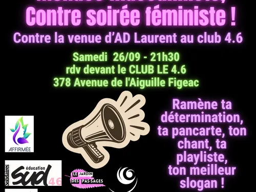 Figeac : appel à manifester contre la venue d’AD Laurent