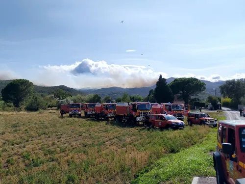 Des pompiers du Lot en renfort dans les Pyrénées-Orientales