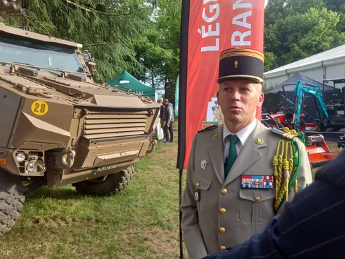 La légion étrangère débarque à la foire de Rodez