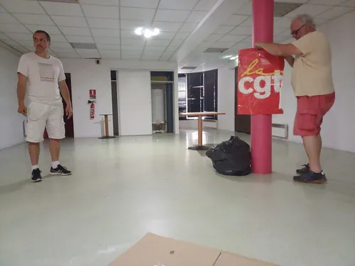 Après son expulsion la CGT du Tarn-et-Garonne achète un local