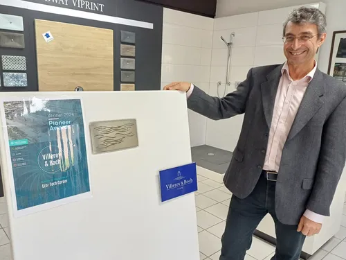 Valence-d'Agen : Villeroy & Boch à l'Elysée et récompensé par Solar...