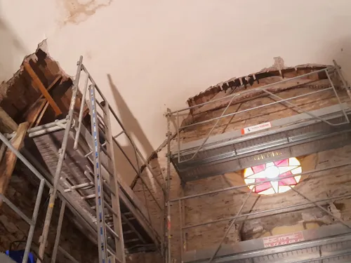 Mende : les travaux de l'ermitage Saint-Privat avancent