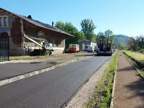Les travaux se terminent sur la voie verte Cajarc-Larroque-Toirac