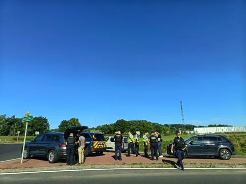 Prudence sur les routes du Cantal