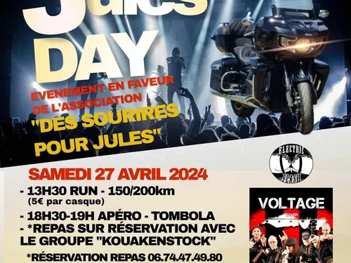 Les Motards du Viaduc roulent pour Jules