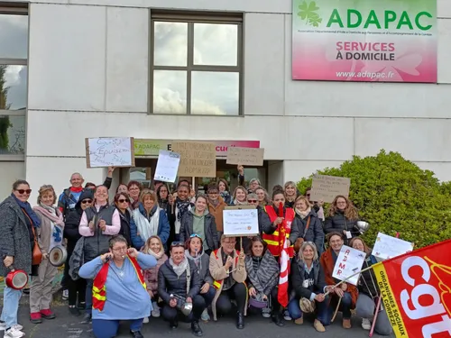 Les aides à domicile de l’ADMR de Corrèze en colère