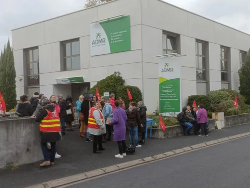 « À bout de souffle » : nouvelle grève à l'ADMR Corrèze