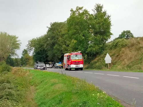 Triple collision sur la commune de Laissac