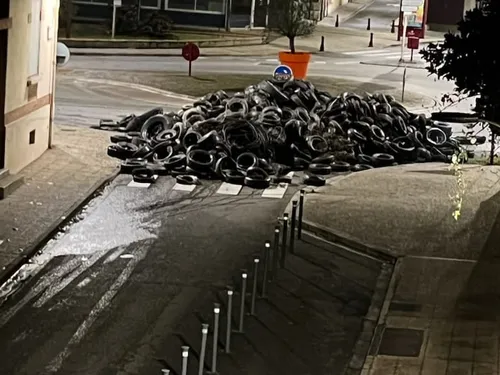 Des nouvelles actions agricoles en cours ce matin à Castelsarrasin