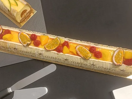 Une création exotique pour la bûche Corrèze 2025