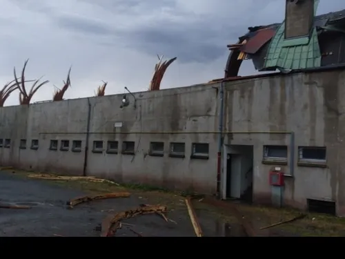 Les orages font d'importants dégâts dans le Bassin de Decazeville