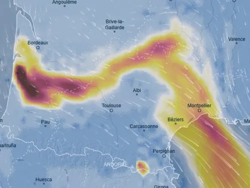 Un épisode de pollution aux particules fines court, intense et...