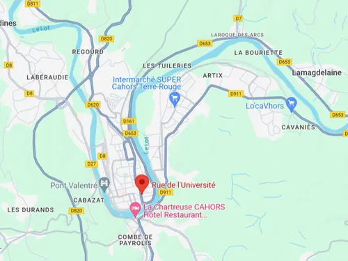 Un immeuble brûlé intégralement à Cahors, aucun blessé