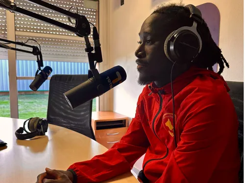 "On l'a fait pour lui" : Steven Luyambula, invité du Club Sang et Or