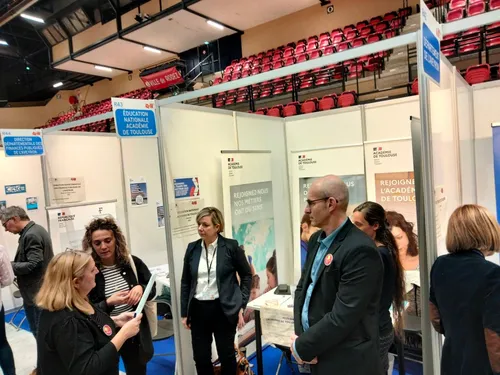 L'éducation Nationale recrute sur le salon TAF