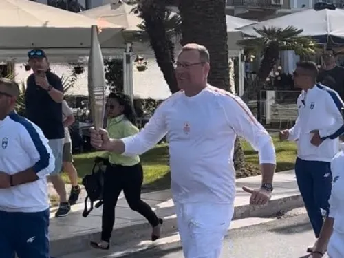 Il était à Olympie ! Il nous raconte l'allumage de la flamme mais...
