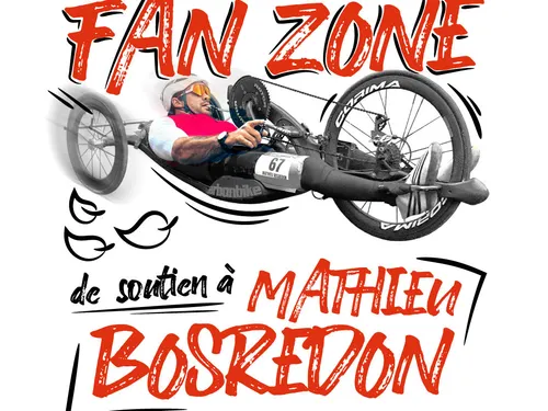 Une fan zone à Brive, pour suivre Mathieu Bosredon.