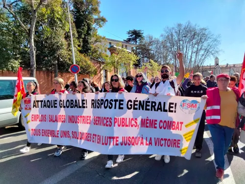 Une militante CGT arrêtée pour avoir tagué l'Ancien Collège