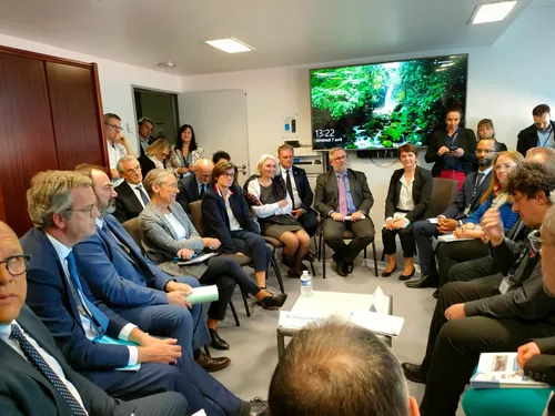 La santé au menu du déplacement d'Elisabeth Borne en Aveyron