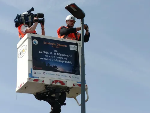 Un bilan déjà positif pour le changement de l'éclairage à Brive