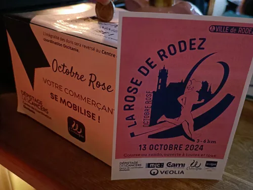 Rodez : les commerçants se mobilisent pour Octobre rose