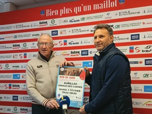 La collecte du Stade Aurillacois revient ce mardi 03 Février 2026
