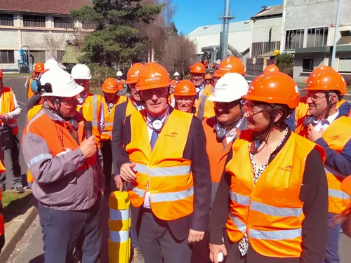 Jean Castex en visite en Lozère pour la SNCF 