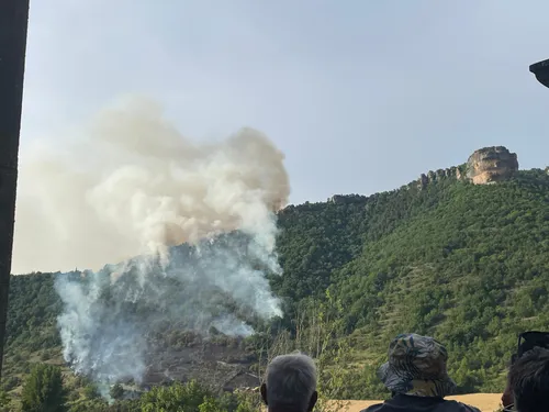 Nant : un incendie ravage près de 30 hectares