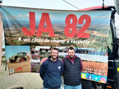 B.Checchin succède à J.B Gibert chez les Jeunes Agriculteurs...