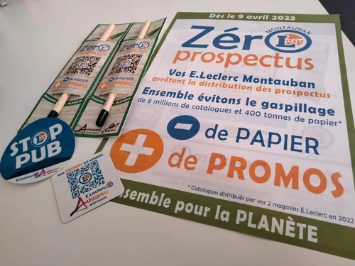 Les magasins Leclerc de Montauban mettent fin aux prospectus