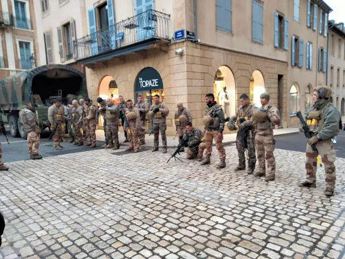 L’exercice militaire Gévaudan 25 a débarqué à Mende