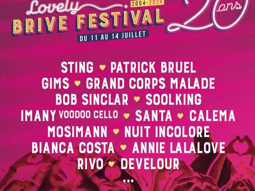 Le Lovely Brive Festival fête ses 20 ans