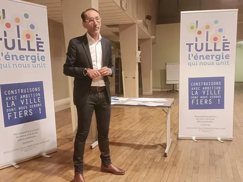 Laurent Melin, candidat à la mairie de Tulle