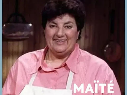 Maïté, l'ex-animatrice de l'émission "la cuisine des...