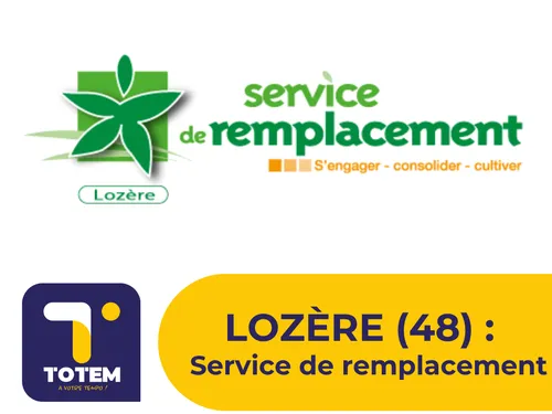 Lozère (48) : Le service de remplacement et agri emploi 48 recrute