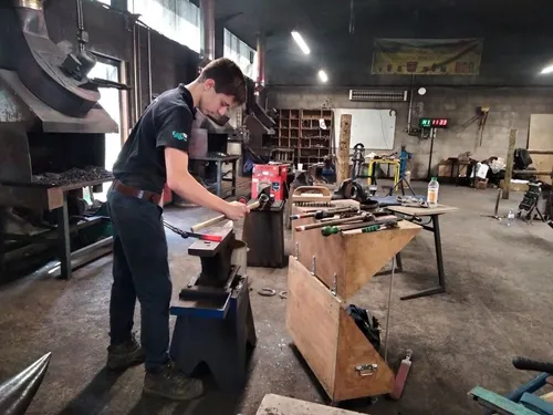 Deux apprentis maréchaux-ferrants de Lozère aux championnats...