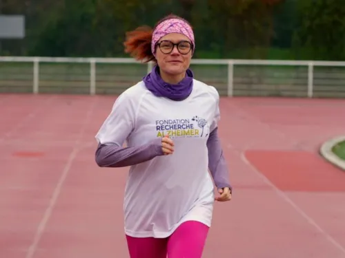 Cantalienne d'origine, Laurence Couturier va courir le Marathon...