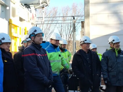 Le poste source de Jussac a accueilli un nouveau transformateur de...