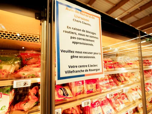 Blocage des agriculteurs : faut-il craindre des pénuries en...