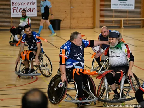 Deux belles affiches de rugby XIII Fauteuil à Montauban