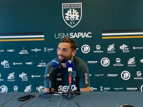 Romain Macurdy (US Montauban) avant Biarritz : "la confiance est là"