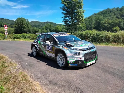 Léo Rossel, Champion de France des Rallyes 2024