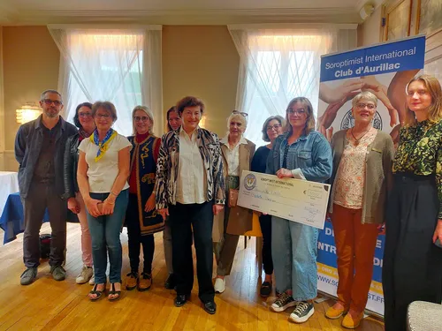 Le Soroptimist international d’Aurillac continue d’encourager les...