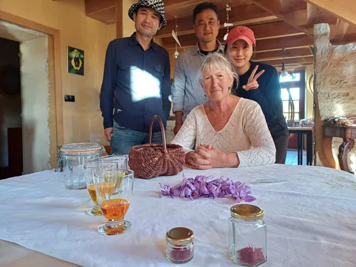Un télé coréenne découvre le safran du Tarn-et-Garonne