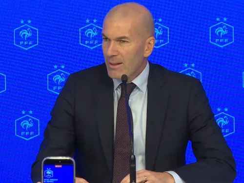 Zinédine Zidane nouveau sélectionneur des Bleus