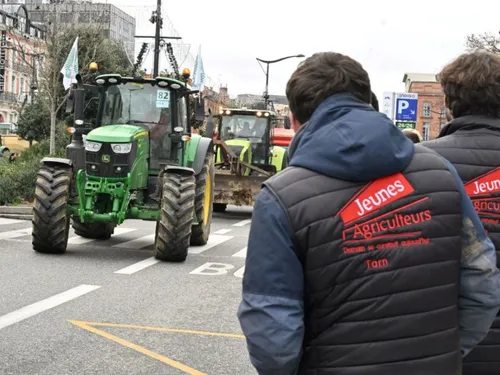 Les agriculteurs occitans ont manifesté à Toulouse
