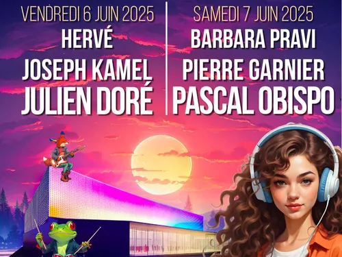 Julien Doré et Pascal Obispo à l'affiche d'Aurillac en scène