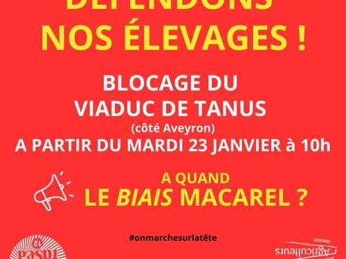 Les agriculteurs aveyronnais ont rejoint le mouvement