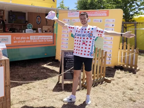 Un Aveyronnais dans la caravane du Tour de France femmes